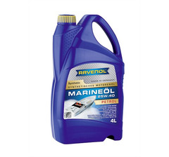 Моторное масло RAVENOL Marineoil PETROL 25W-40 Synthetic (4л)