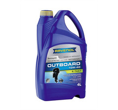Моторное масло RAVENOL Outboardoel 4T 10W-40 (4л)