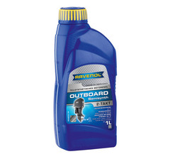Моторное масло RAVENOL Outboardoel 2T Teilsynth. (1л)