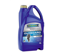 Моторное масло RAVENOL Outboardoel 2T Teilsynth. (4л)