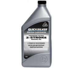 Моторное масло QUICKSILVER TC-W3 Premium Ultra 2T, 1 л