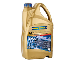 Масло АКПП RAVENOL ATF T-WS Lifetime Fluid, 4L