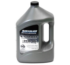 Моторное масло QUICKSILVER 4-Stroke 25W40 Syntetic Blend, полусинтетическое