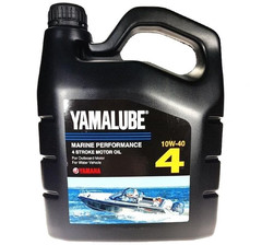 Моторное масло Yamalube 4 SAE 10W-40 API SJ Marine (4л)