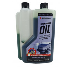 Моторное масло SUMITACHI 2-STROKE ENGINES OIL TC-W3 1L, с дозатором